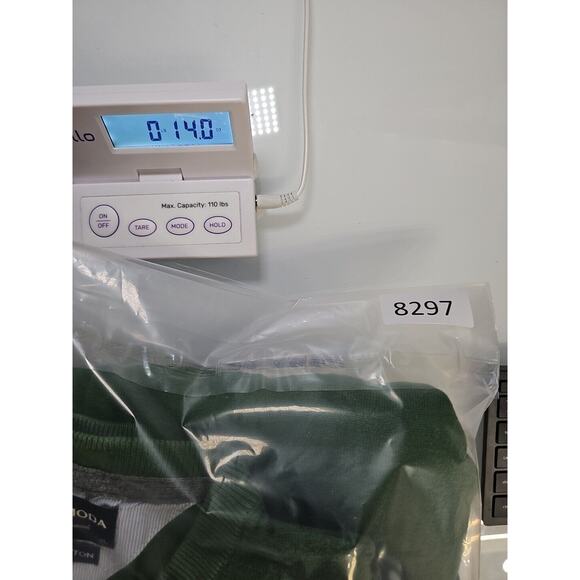 Casa Moda Sweater Mens XL Green Vneck Pima Cotton - Picture 7 of 7